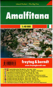 Itálie - Amalfitana - minimapa Freytag - 1:40 000