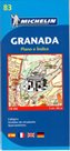 Granada - plán Michelin č.83 - 1:8 500 /Španělsko/