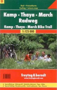 Kamp-Thaya-March Radweg - cykloprůvodce Freytag č.9 - 1:125 000 /Rakousko/