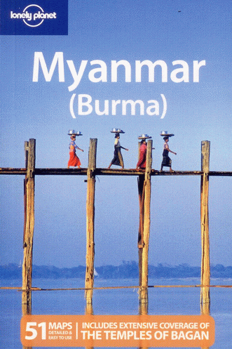 Myanmar /Burma/ - Lonely Planet Guide Book - 10th ed. - 127x197mm, paperback