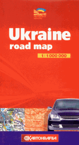 Ukrajina - mapa 1:1 000 000