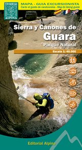 Španělsko - Parque Natural de la Sierra y los Caňones de Guara - mapa Alpina - 1:40 000