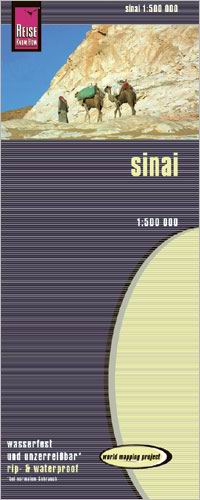 Sinaj - mapa Reise Know-How - 1:500 000
