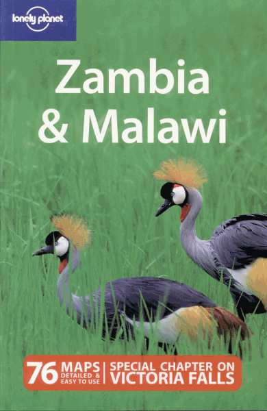Zambia, Malawi - průvodce Lonely Planet Guide Book - 1st ed. - 128x197, paperback
