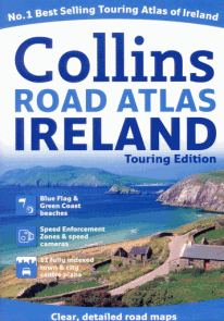 Irsko - autoatlas Collins-Touring edition - 1:328 000
