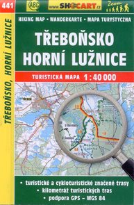 Třeboňsko, Horní Lužnice - mapa SHOCart č.441 - 1:40 000
