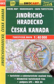 Jindřichohradecko, Česká Kanada - mapa SHOCart č.445 - 1:40 000