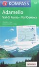 Adamello, Val di Fumo - Val Genova mapa Kompass
