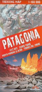 Patagonie - Chile - trekkingová mapa 1: 160t