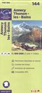 Annecy Thonon-les-Bains 1:100 000 Cyklomapa IGN