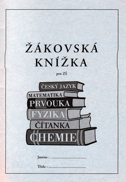 Levně Žákovská knížka-ZŠ /modrá/