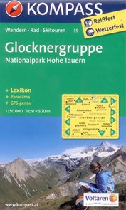 Glocknergruppe, NP Hohe Tauern - mapa Kompass č.39 - 1:50 000 /Rakousko/