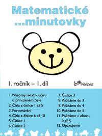 Matematické minutovky 1.ročník - 1. díl - prof. RNDr. Josef Molnár, CSc.; PaedDr. Hana Mikulenková - A5
