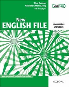 New English File intermediate Workbook with key and MultiROM