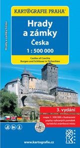 Hrady a zámky Česka 1:500 000