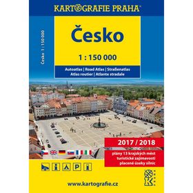 Česko autoatlas 1 : 150 000