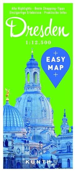 Levně Drážďany - Easy Map 1:12 500