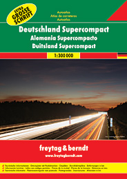 Autoatlas Německo superkompakt 1:300 000, Sleva 10%