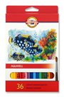 Koh-i-noor pastelky akvarelové školní  3719 - 36 ks