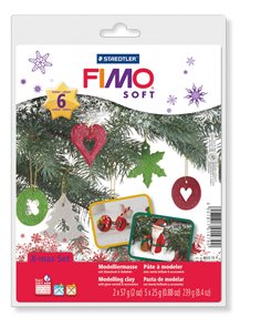 Fimo Soft sada - základní Vánoční