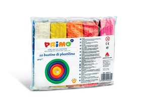 PRIMO plastelína, 10 barev (10 x 55gr)