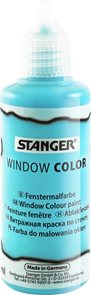 Barva na sklo STANGER 80 ml, světle modrá