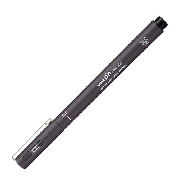 Liner PIN, 0,5 mm - tm. šedý