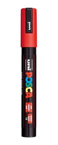 Akrylový popisovač POSCA, PC-5M, 2,5 mm, červený