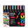 Akrylové popisovače POSCA, PC-5M, 1,8–2,5 mm - 8 metalických barev