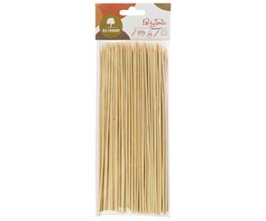 Špejle s hrotem bambusov&#233; 30 cm – 100 ks