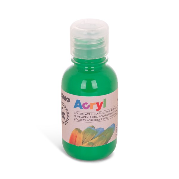 Levně Akrylová barva PRIMO, 125 ml, zelená