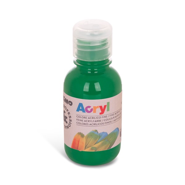 Akrylová barva PRIMO, 125 ml, listová zelená