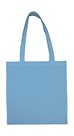 Textilní taška k domalování - nebeská modř