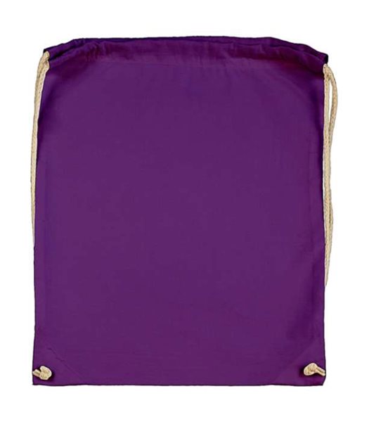 Bavlněný batoh k domalování - barva fialová, Sleva 15%