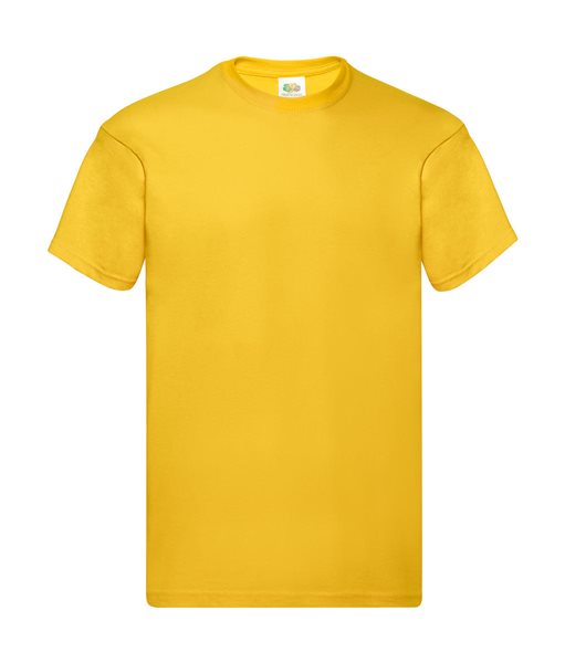 Tričko bavlněné, 145 g/m2,velikost L, tm.žluté (Sunflower), Sleva 23%