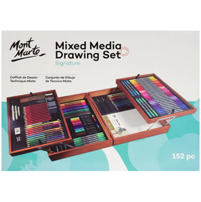 Kreativn&#237; sada Mont Marte - 152 ks, dřevěn&#253; box