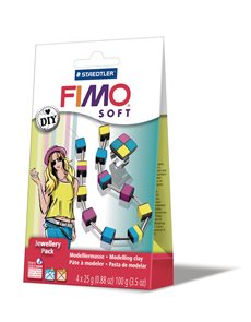 FIMO Soft DIY šperková sada KOSTKY