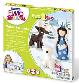Sada FIMO Kids Form & Play - Sněhová princezna
