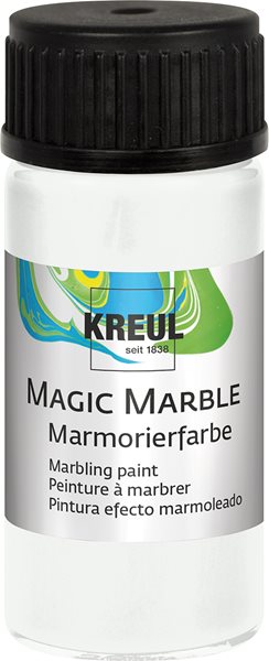 Levně Mramorovací barva Magic Marble 20 ml bílá