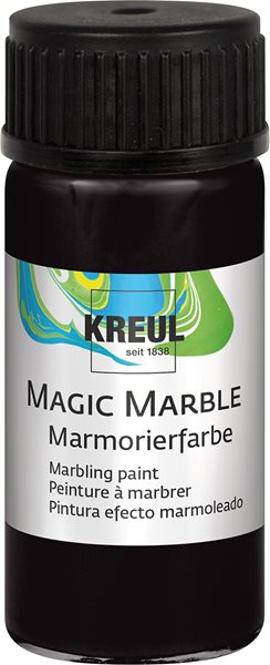 Levně Mramorovací barva Magic Marble 20 ml černá