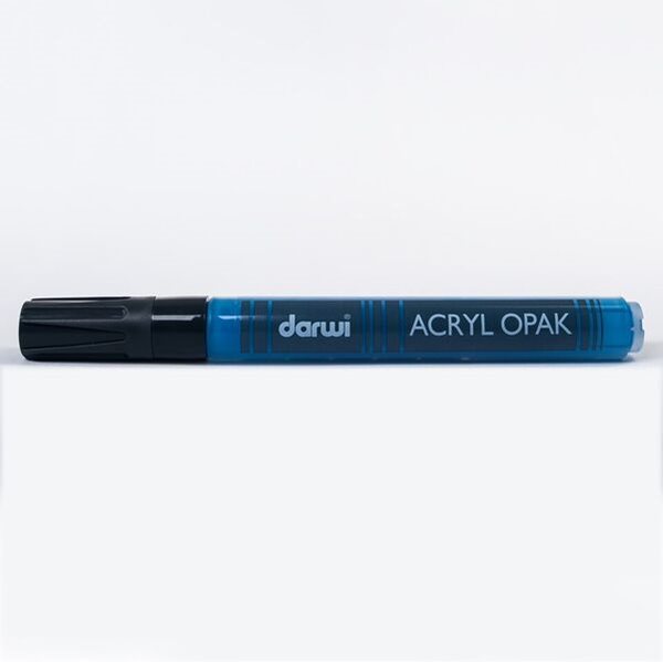 Levně DARWI Akrylová fixa - silná - 6 ml/3 mm - tmavě modrá