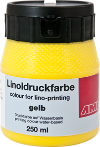Barva na linoryt AMI 250 ml - žlutá