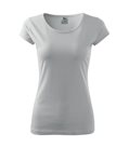 Dámské tričko velmi krátký rukáv - bílé, velikost XS