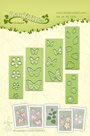 Vyřezávací kovová a embosovací šablona Leabilities - Motýlci a květiny (5 ks)