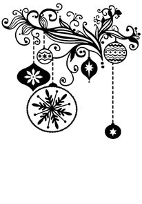 Embosovací kapsa - Vánoční dekorace