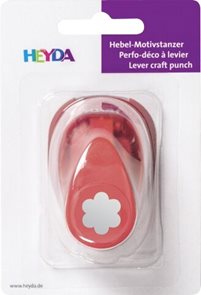 Ozdobná děrovačka na papír Heyda, 17 mm - Květina