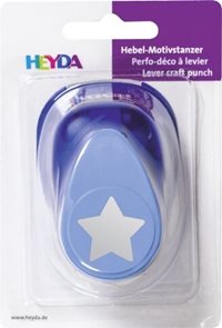 Ozdobná děrovačka na papír Heyda, 25 mm - Hvězda