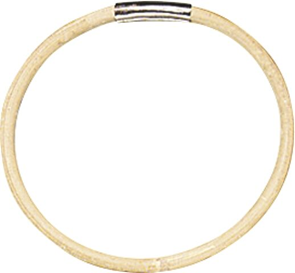 Ratanový kruh s kovovou svorkou, průměr 12 cm