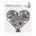 Embosovací kapsa Xcut 15 × 15 cm - Květinové srdce