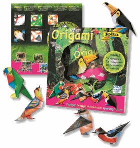 Origami - sada na výrobu ptáků